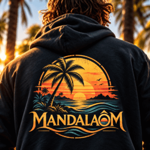Camiseta MandalaÔm Som de Praia