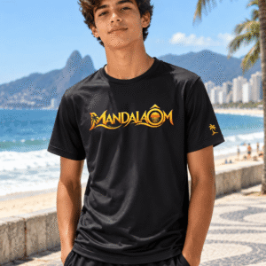 Camiseta MandalaÔm Logo Original