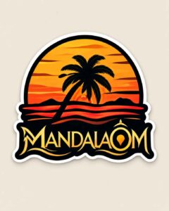 Adesivo MandalaÔm Sunset