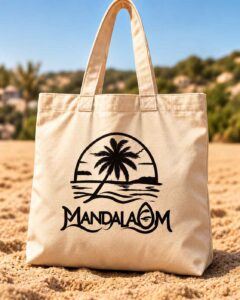 Bolsa de Praia MandalaÔm Natural
