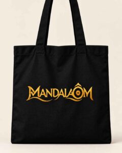 Ecobag MandalaÔm Preta