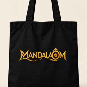 Ecobag MandalaÔm Preta